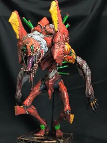 台湾涂装师蔡桑制作的大山竜eva2号机.来自crybag分享的模玩图片