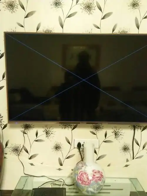 便是使用不到一年出现了这个,乱闪,而且屏幕上有颜色,怎么这个毛病