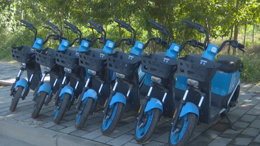 "小蓝车"来了!河间人出行又增新方式!