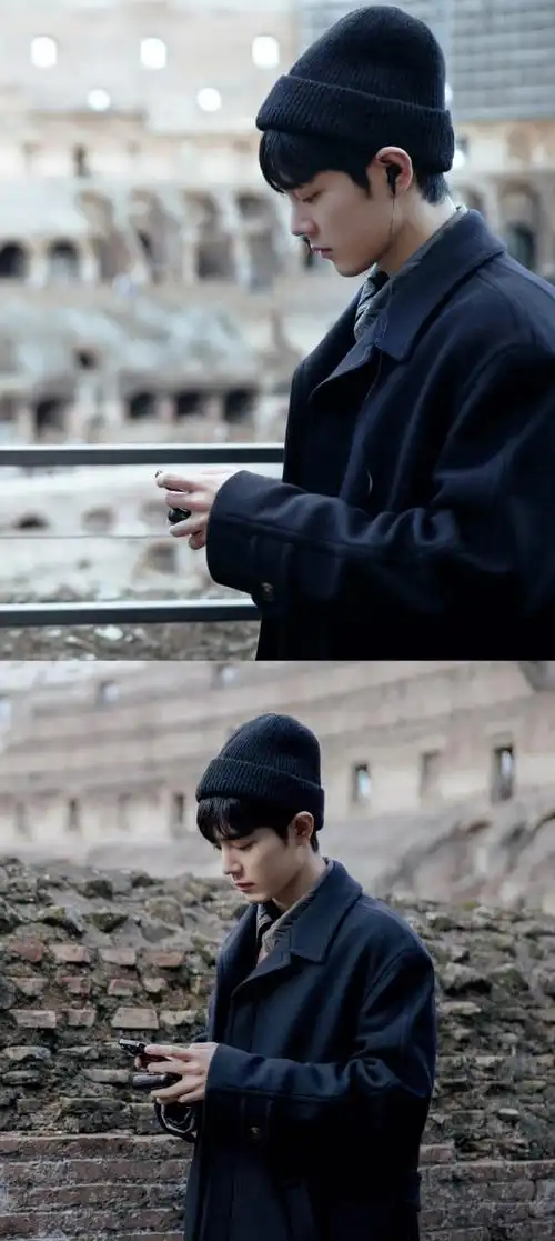 壁纸库又一次大丰收肖战雕塑般的侧颜莫不就是第八大奇迹#肖战和tods