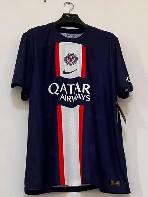 梅西巴黎球员版球衣正版印号