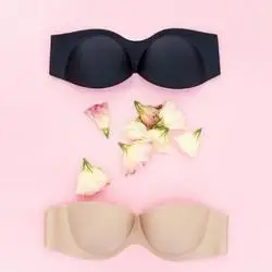 chuup0000zfe无肩带隐形文胸2件