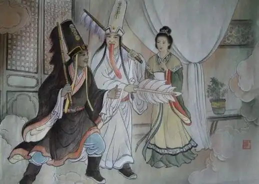 阴间锁魂黑白无常图片大全,一见生财天下太平 — 世界之最