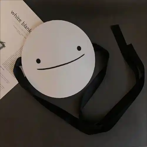 dream面具圣诞节我的世界面罩梦想周边儿童微笑大神笑脸男女同款 飘带