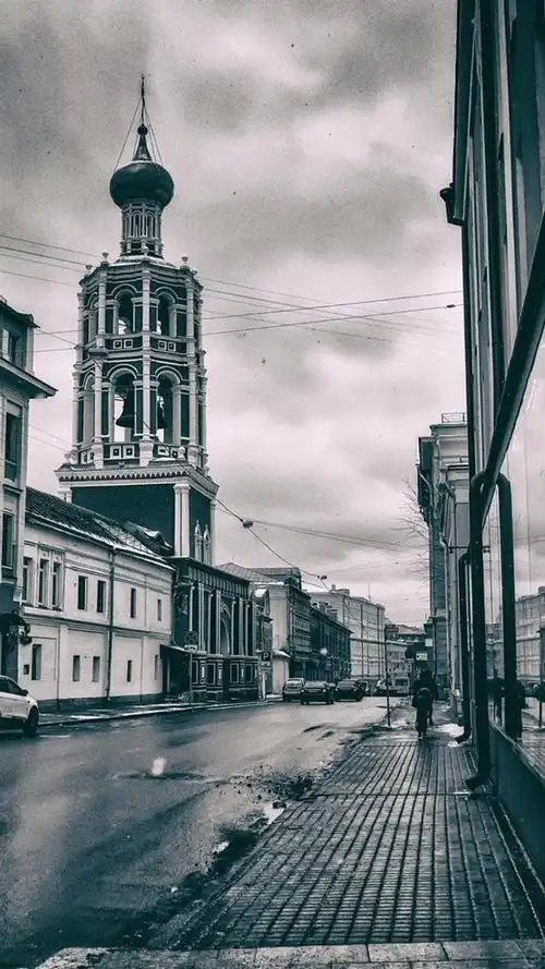 复古风街道摄影,高清图片,手机锁屏桌面-壁纸族