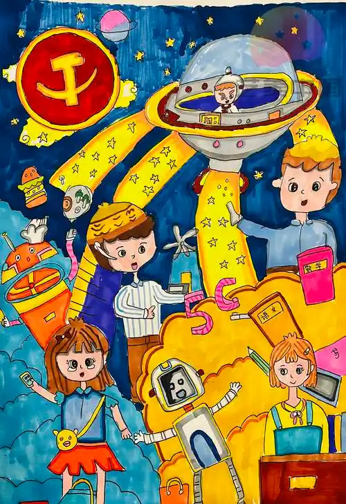 艺美中国全国青少年书法美术大赛作品展示一