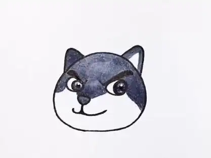 狗头保命#简笔画 #狗头 @抖音小助手