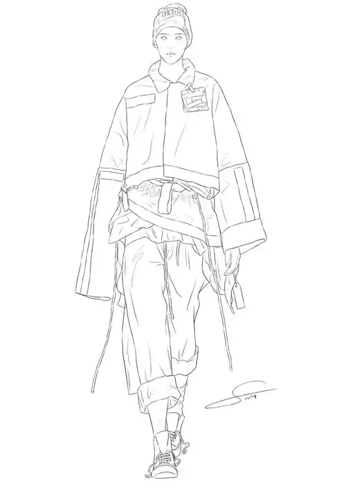 服装电脑效果图