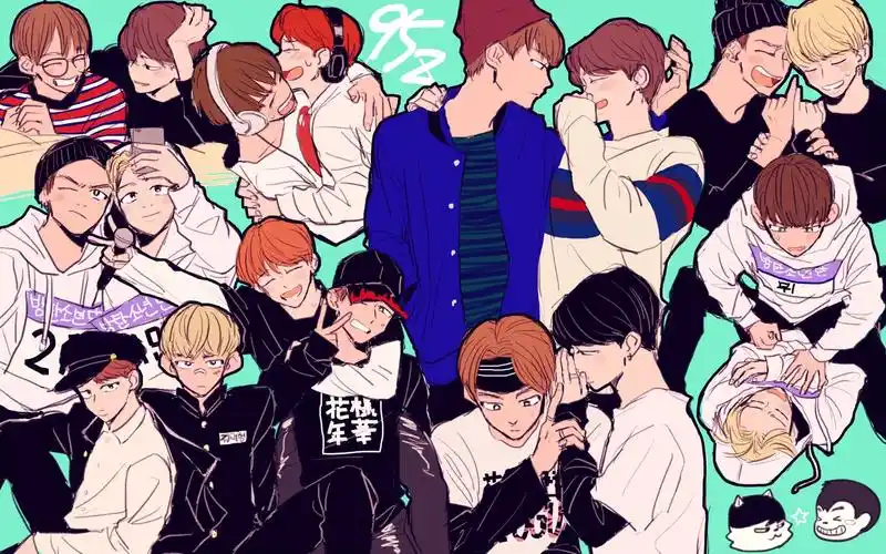 bts fanart - 堆糖,美图壁纸兴趣社区