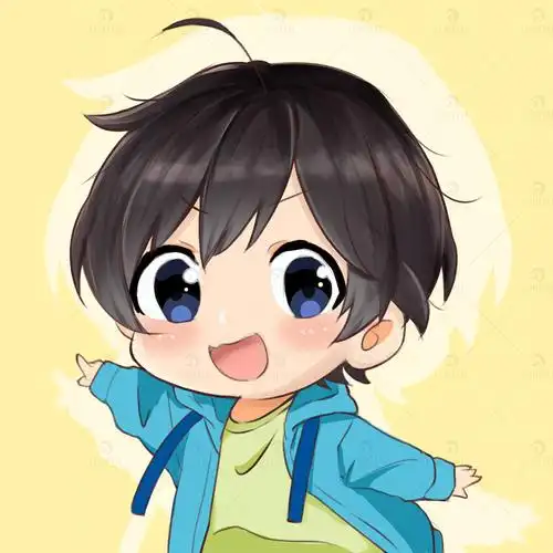 卡通手绘可爱q版人物头像练习