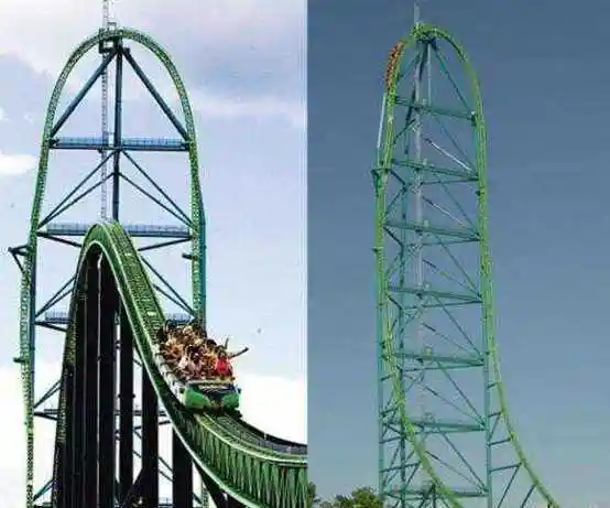 世界上最恐怖的过山车,世界十大恐怖过山车(吓破胆)