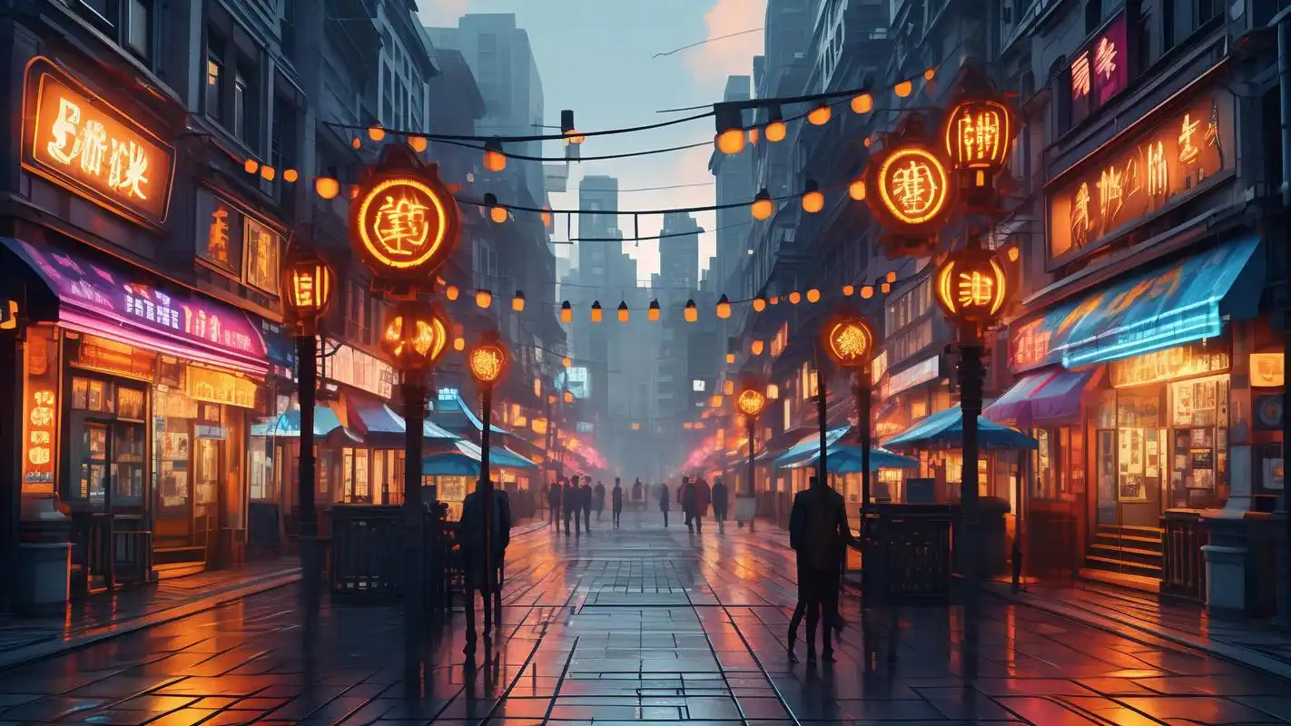 欧美街道壁纸,时尚与复古的碰撞99