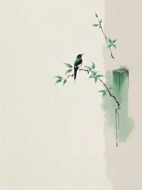 一组极简小画,清新,淡雅,唯美!