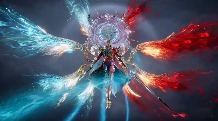 斗罗:唐三双神套装曝光,右手三叉戟左手修罗剑,后背长出修罗魔翼_海神