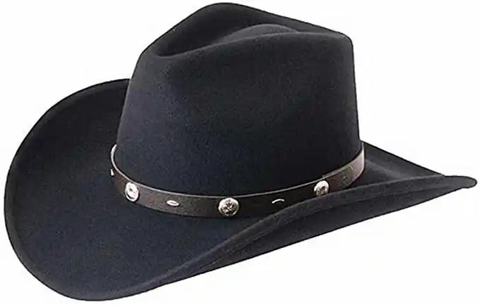 silverado"rattler"男式可压毛西部牛仔帽 rattler