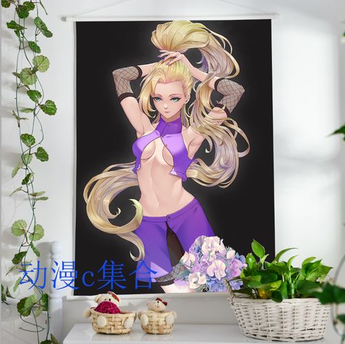 火影忍者山中井野挂画开学毕业动漫周边二次元宅男腐女生日礼物