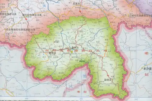 2021最新西双版纳傣族自治州地图查询,西双版纳傣族自治州地图高清版