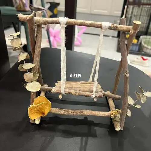 幼儿园作业树枝手工diy