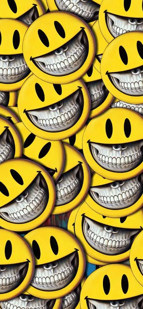 创意恶搞笑脸表情高清手机壁纸