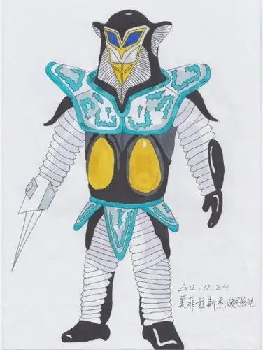 涂鸦仔仔 的插画 美菲拉斯杰顿强化