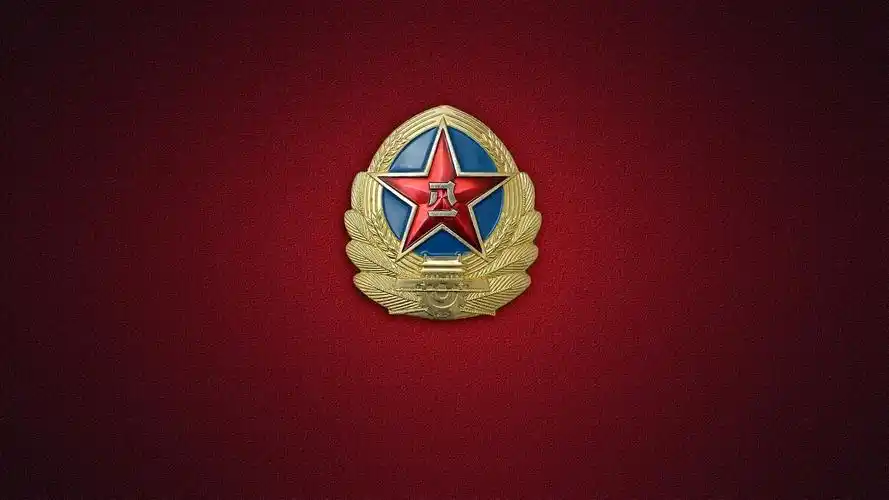 军事八一军徽中国人民解放军军事天地壁纸1