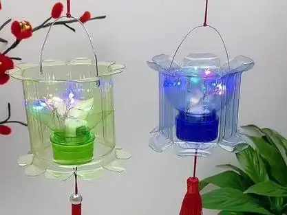 新年快到了,用饮料瓶就能做简单又漂亮的灯笼,提前祝福大家在新的2023