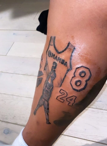 纪念篮球巨星科比纹身图案11