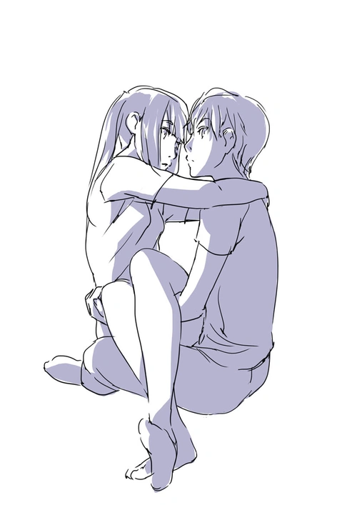 人体绘画基础教程男女之间的亲密互动难道这就是甜甜的恋爱