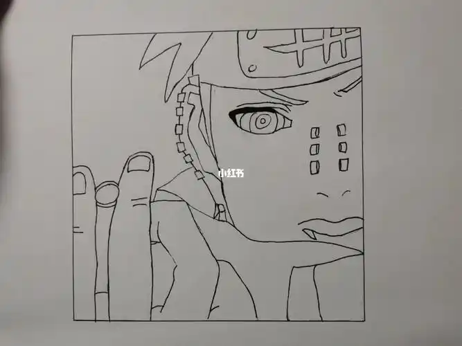 火影忍者  #简笔画