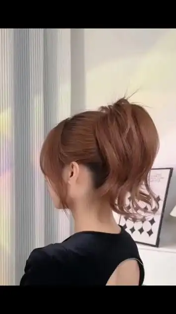 这个高马尾扎法真的太适合手残党姐妹啦吧 #发型教程 #高马尾扎法