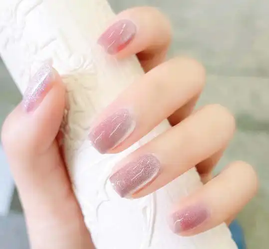 2021款超火的晶石猫眼美甲图