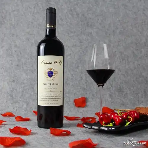 澳大利亚麦克劳伦谷皇冠金橡西拉珍藏干红葡萄酒红酒
