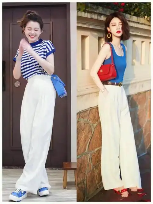 t恤|穿搭|宝蓝色|连衣裙|百褶裙|白衬衫_网易订阅