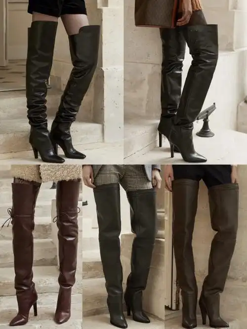 高筒靴鞋履灵感设计穿搭趋势集39