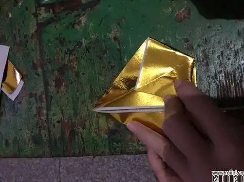 金元宝折纸步骤图解