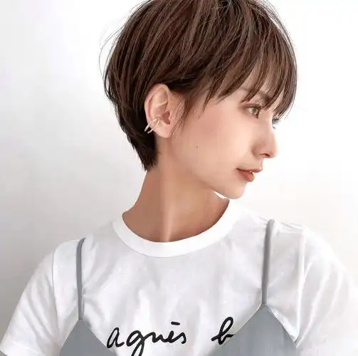 可可爱爱的露耳短发!