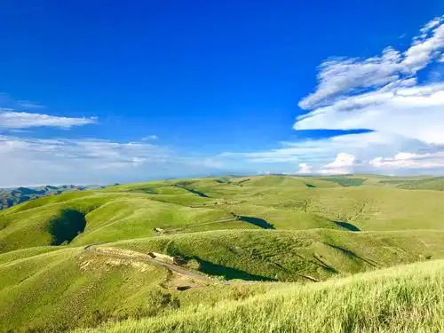呼和浩特哈拉沁水库旁美景图片哈拉沁水库