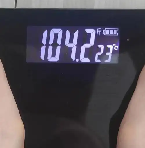 第 ① 天2022.05.23初始体重:104.2斤今日体重:104.