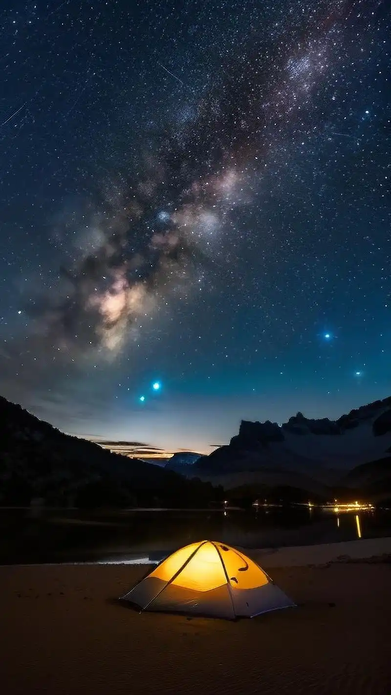 90云朵星空壁纸,梦幻般的美95