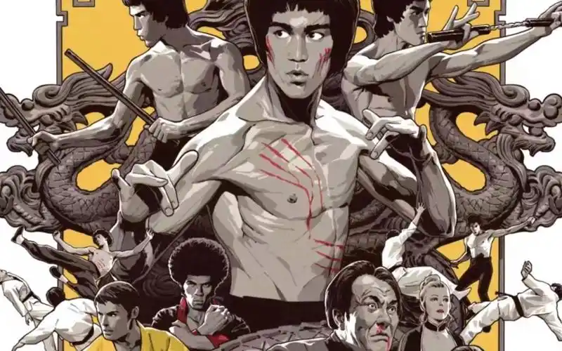 【4k】李小龙《龙争虎斗》功夫熊猫 主题曲 超燃 混剪