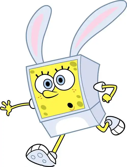 2015最新烫画图案图片素材库-可爱的海绵宝宝卡通素材53p[中国photosh