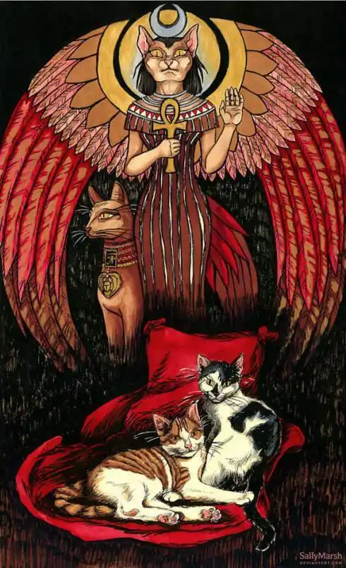 (炸号重修发文致歉)喵星人老祖宗:埃及猫神贝斯特