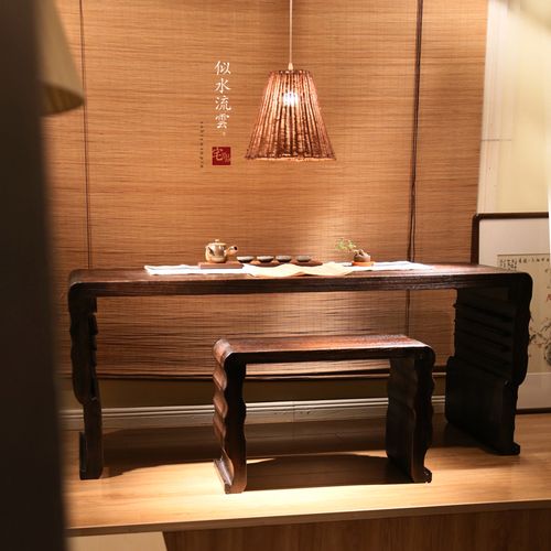 中式仿古共鸣家用禅意古琴国学书法演奏级实琴桌