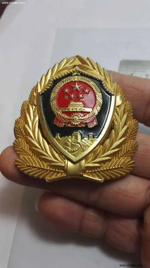 钱币天堂·交易区详情·武警帽徽一对.