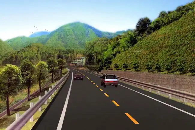 27公里,全线按双车道二级公路标准建设,设计速度40km/h,其中k0 000