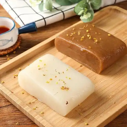 桂花红糖年糕500克包苏州特产桂花糖年糕重阳节糯米手工老式传统糕团