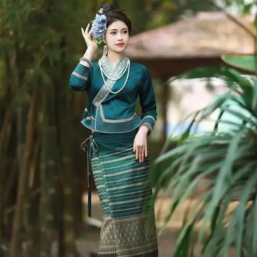 傣族服饰女西双版纳-特价促销-优惠券领取-价格|多少钱|什么牌子好-35