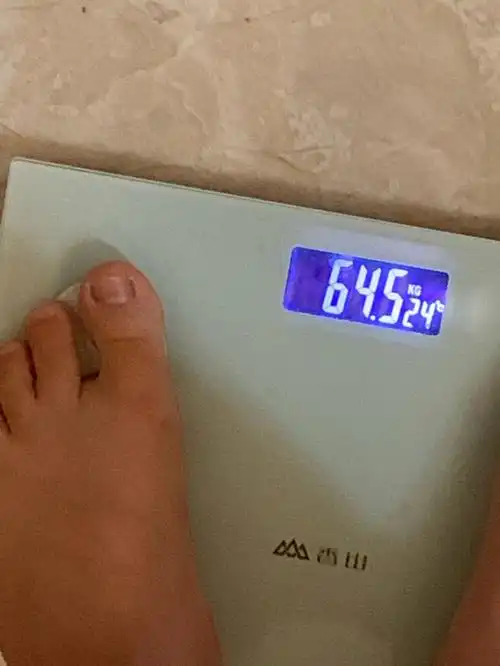 纯饮食减肥身高:158cm初始体重:130斤现体重:64.