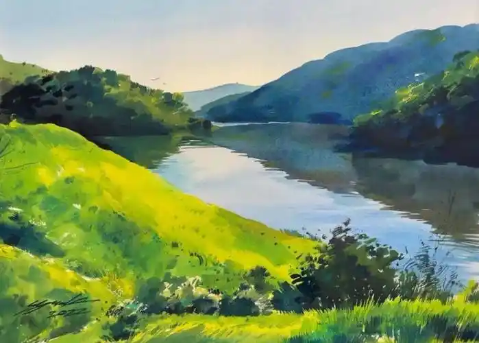 日本水彩画家——東俊達syunda azuma作品欣赏(九)