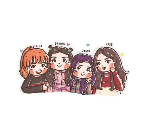 blackpink q版 出处见水印@mayko